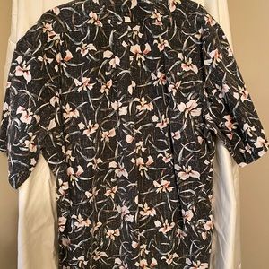 Mens Hawaiian button down